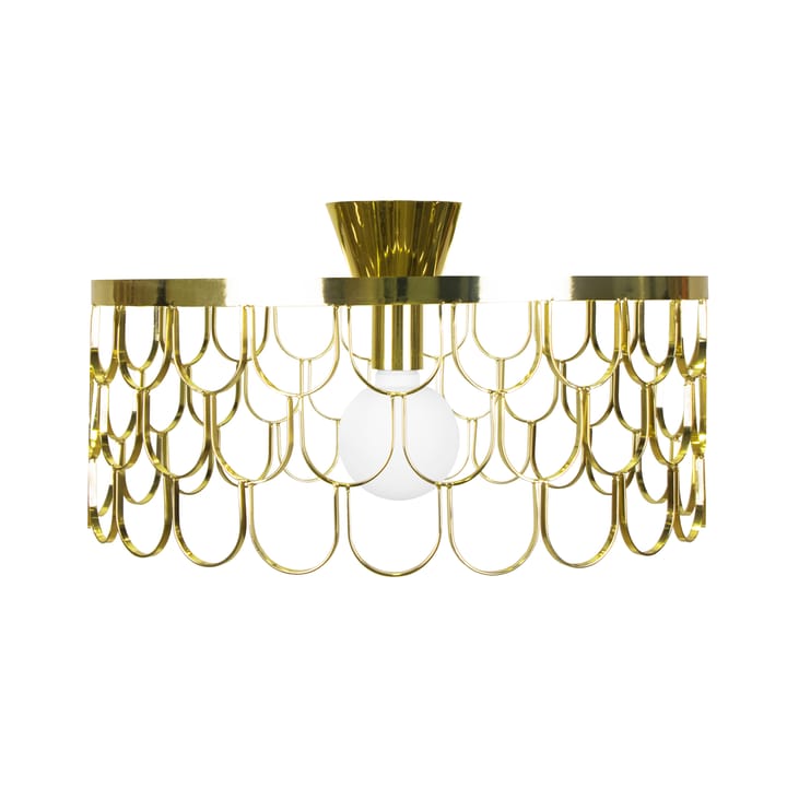 Plafón Gatsby, latón Globen Lighting