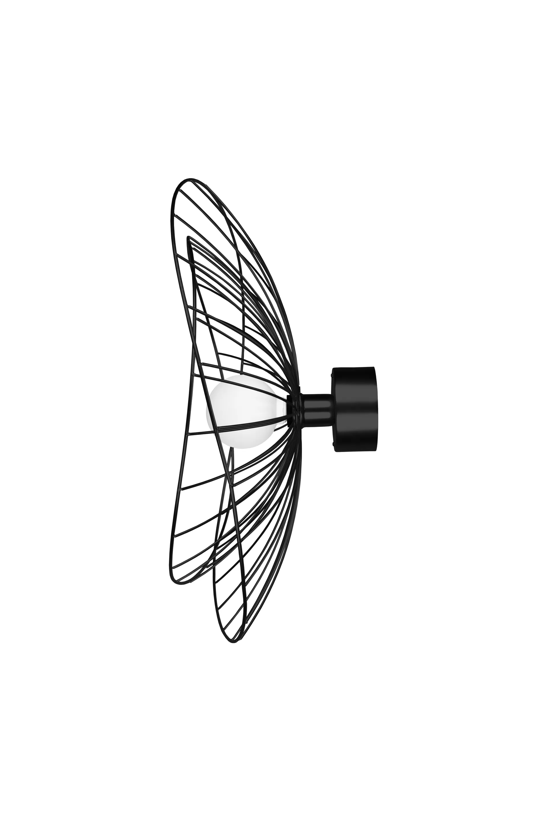 Plafón Ray, negro mate Globen Lighting