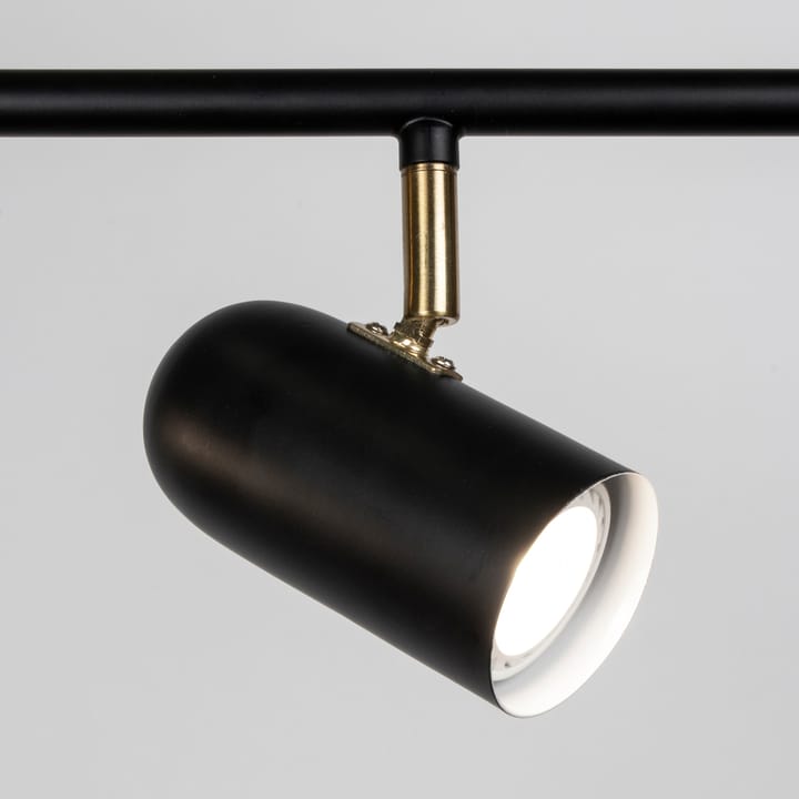 Plafón Swan 3, negro Globen Lighting