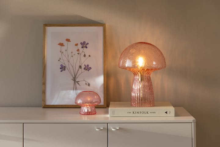 Portavelas para vela pequeña Fungo 12 Special Edition, Rosa Globen Lighting