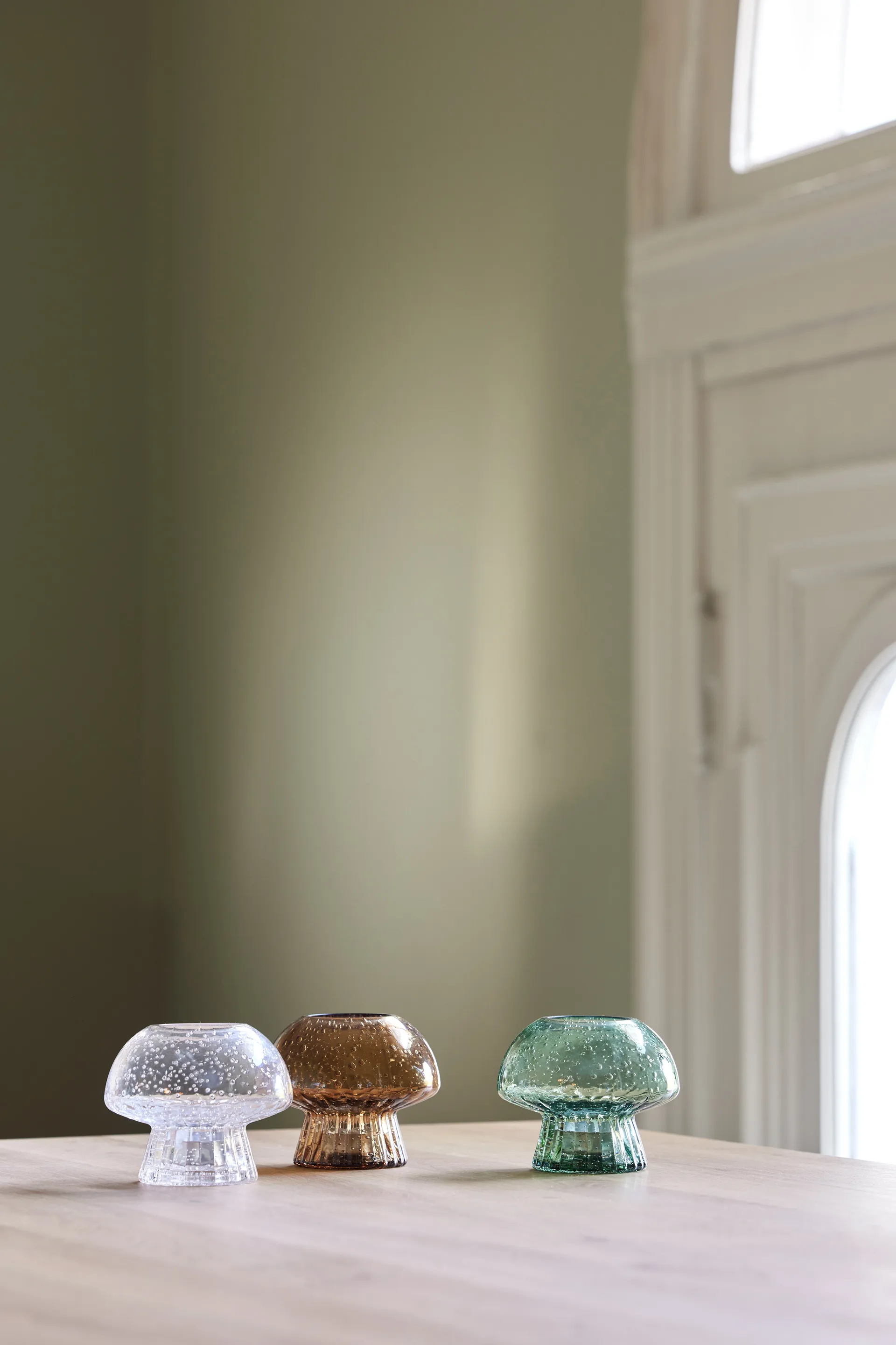 Portavelas para vela pequeña Fungo 12 Special Edition, Verde Globen Lighting