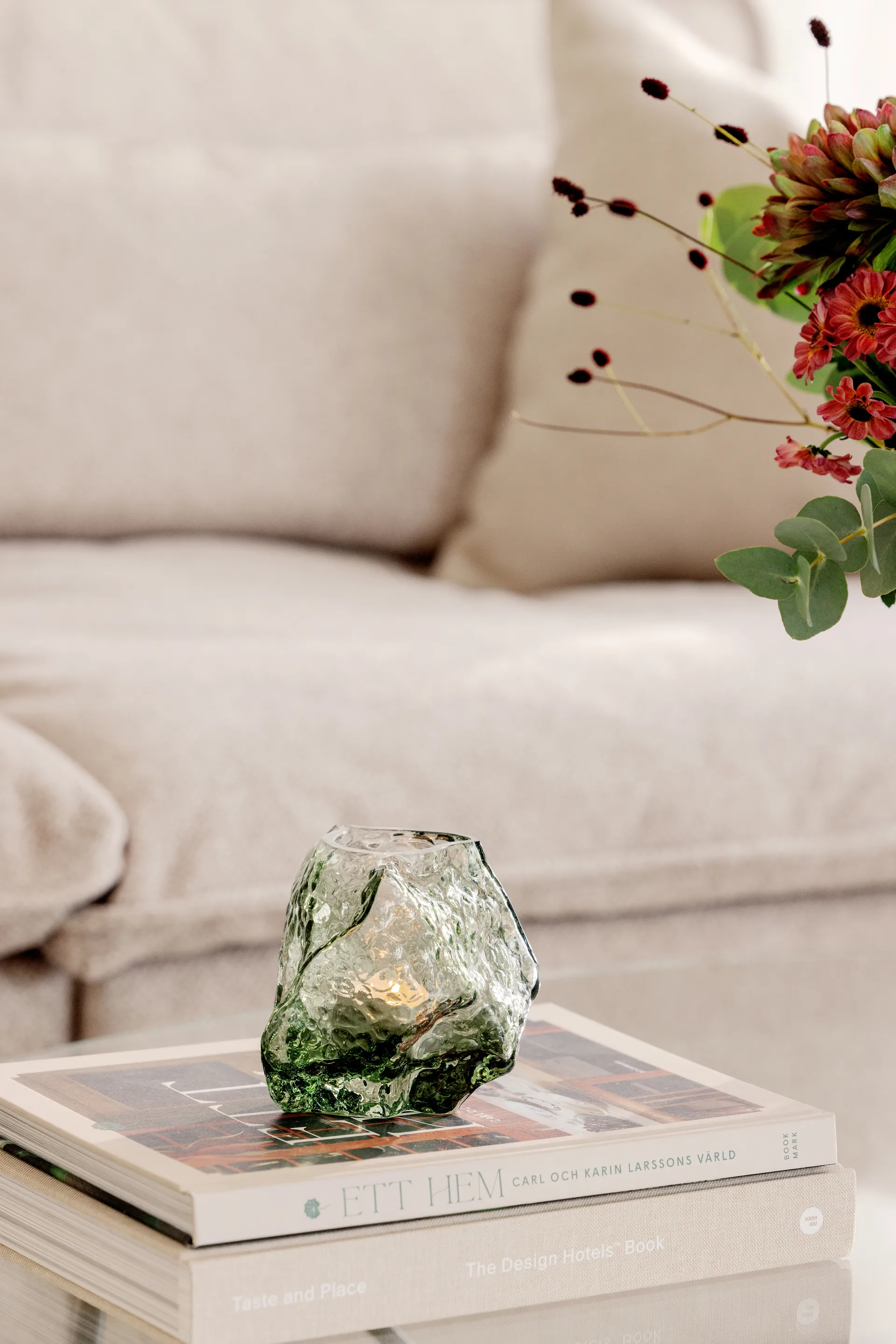 Portavelas Valerie 12, Verde Globen Lighting