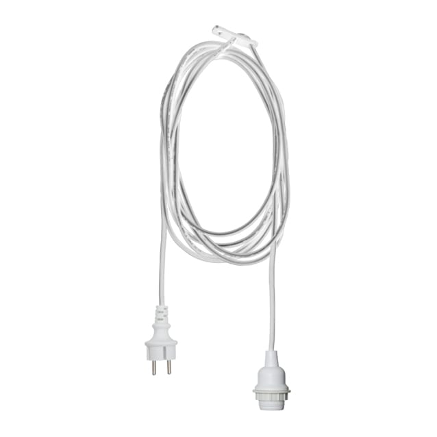 Suspensión de lámpara exterior IP44, blanco Globen Lighting