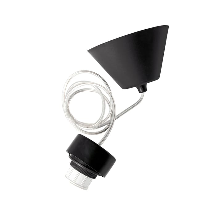 Suspensión de lámpara interior IP20 - negro-transparente - Globen Lighting
