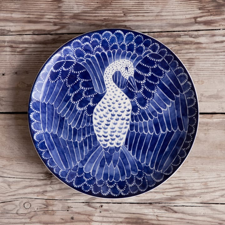 Plato Selma bird Ø21 cm, 21 cm Götefors Porslin