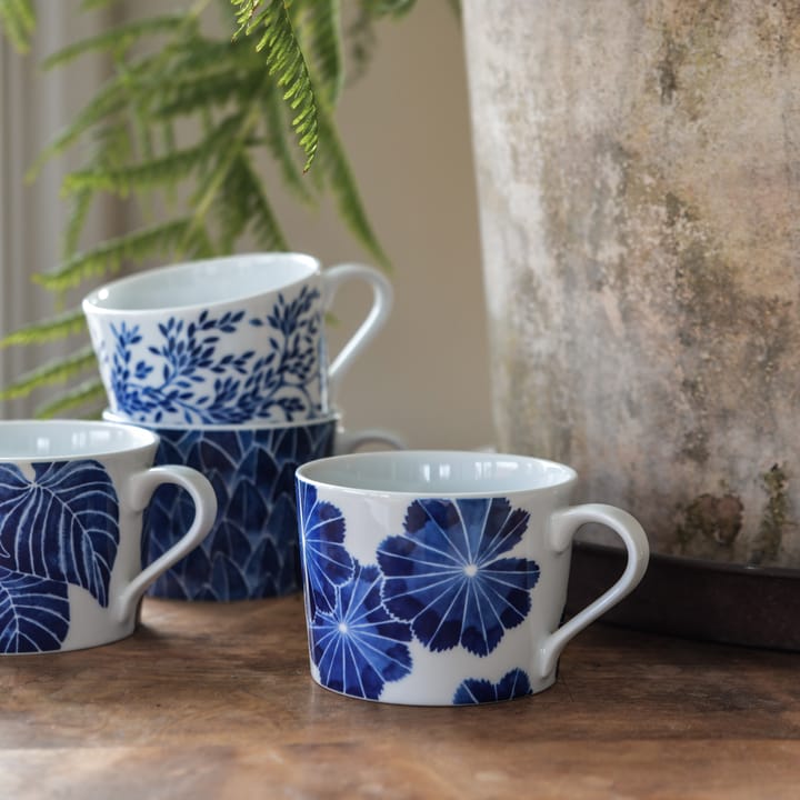 Taza con asa Botanica, Daggkåpa Götefors Porslin