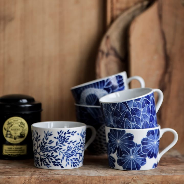 Taza con asa Botanica, Daggkåpa Götefors Porslin