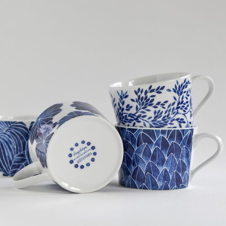 Taza con asa Botanica, Daggkåpa Götefors Porslin