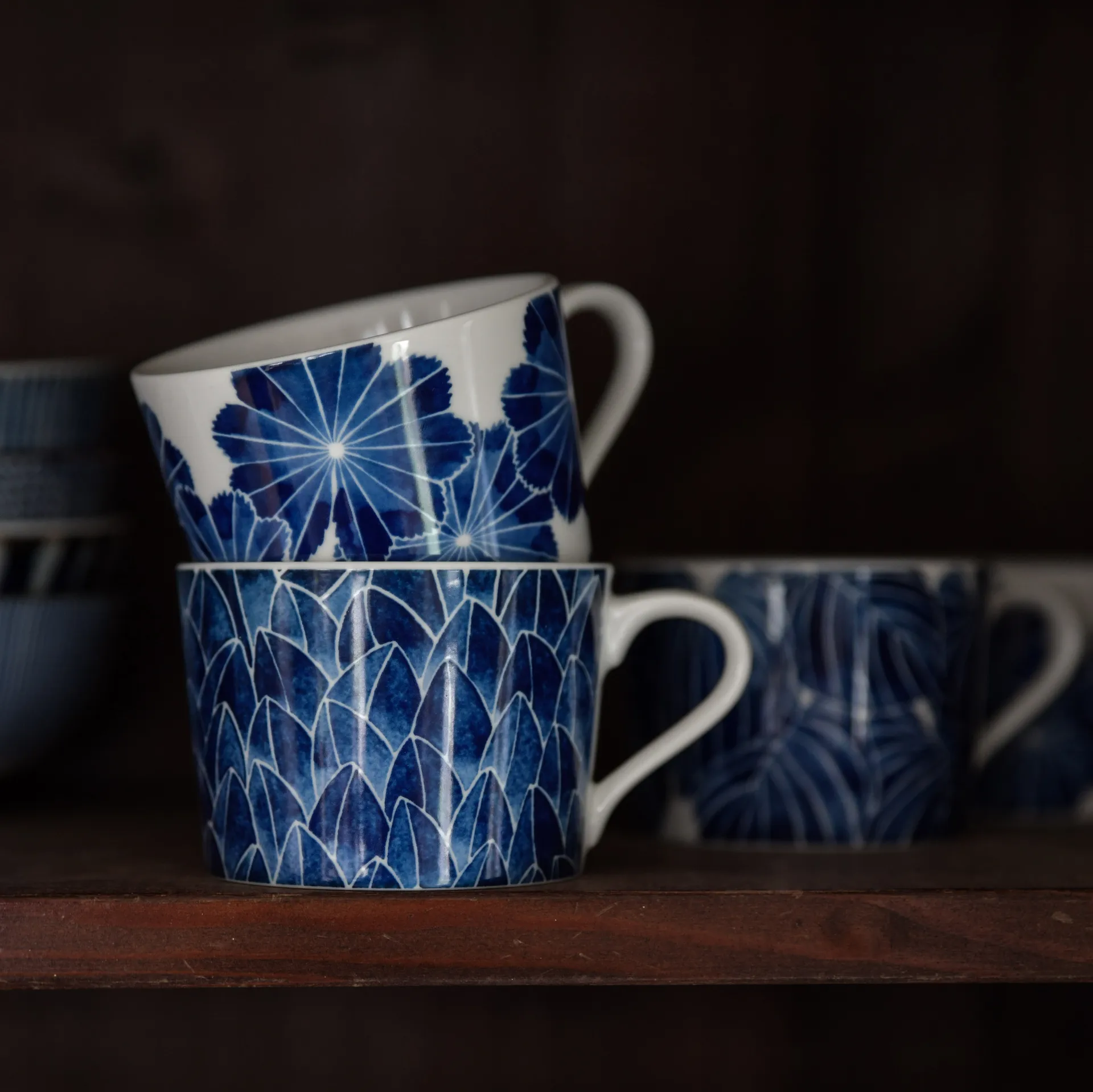 Taza con asa Botanica, Field Götefors Porslin