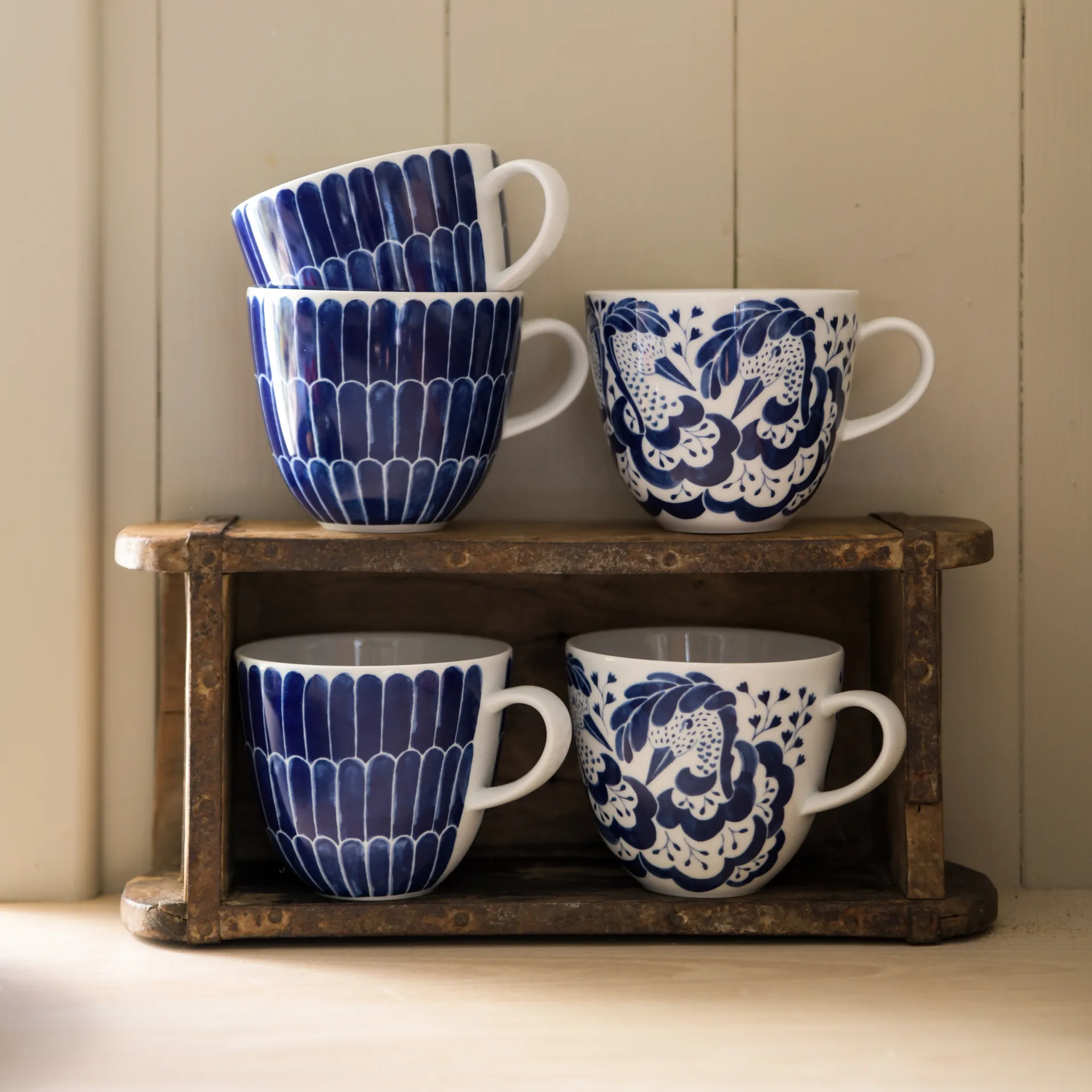 Taza conmemorativa Selma 41 cl, Azul Götefors Porslin