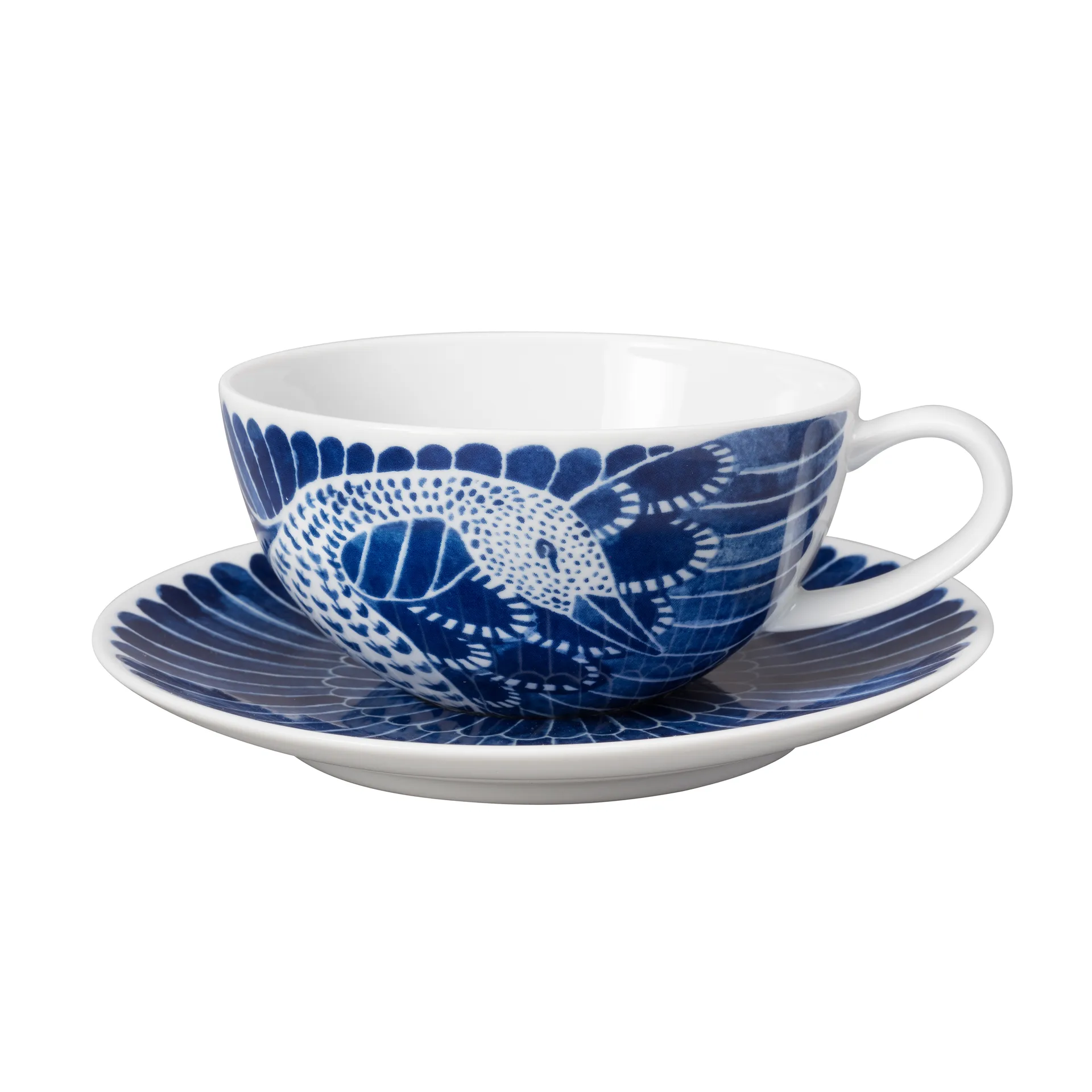 Taza de té y platillo Selma, Ø 16 cm Götefors Porslin