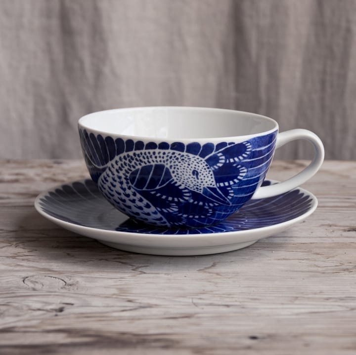 Taza de té y platillo Selma, Ø 16 cm Götefors Porslin