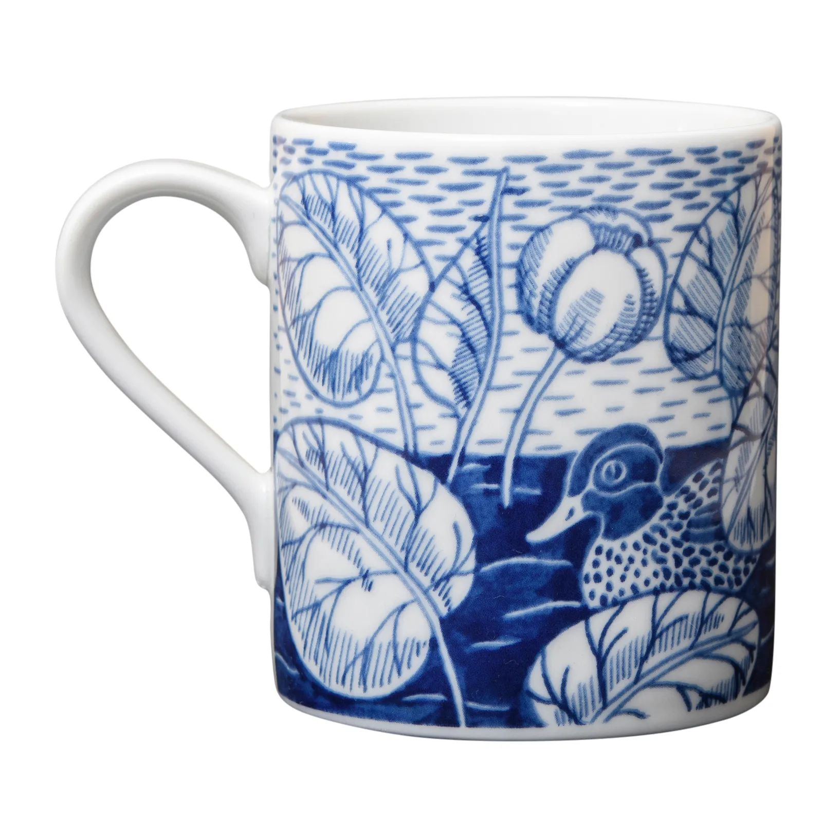 Taza Duck pond 35 cl, azul Götefors Porslin
