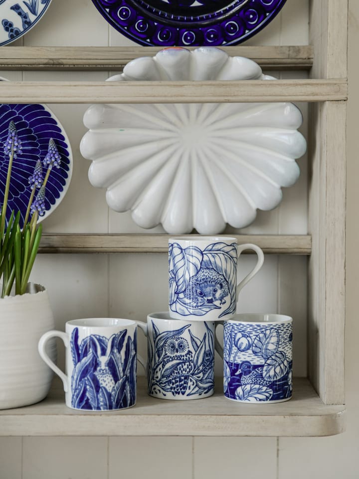 Taza Duck pond 35 cl, azul Götefors Porslin