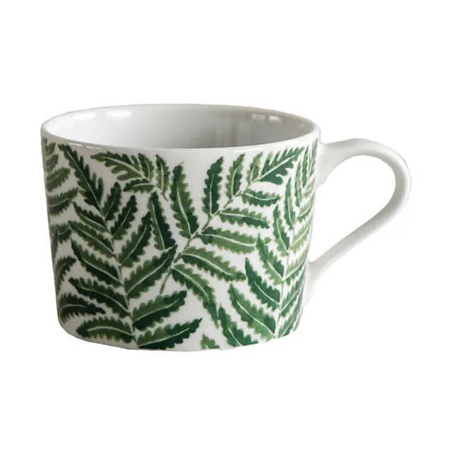 Taza Fern 24 cl, Verde Götefors Porslin