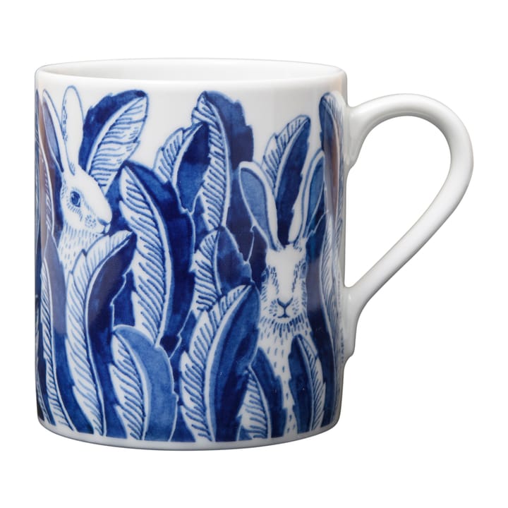 Taza Hares in hiding 35 cl - azul - Götefors Porslin