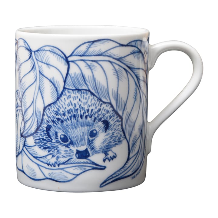 Taza Hedgehogs awakening 35 cl - azul - Götefors Porslin