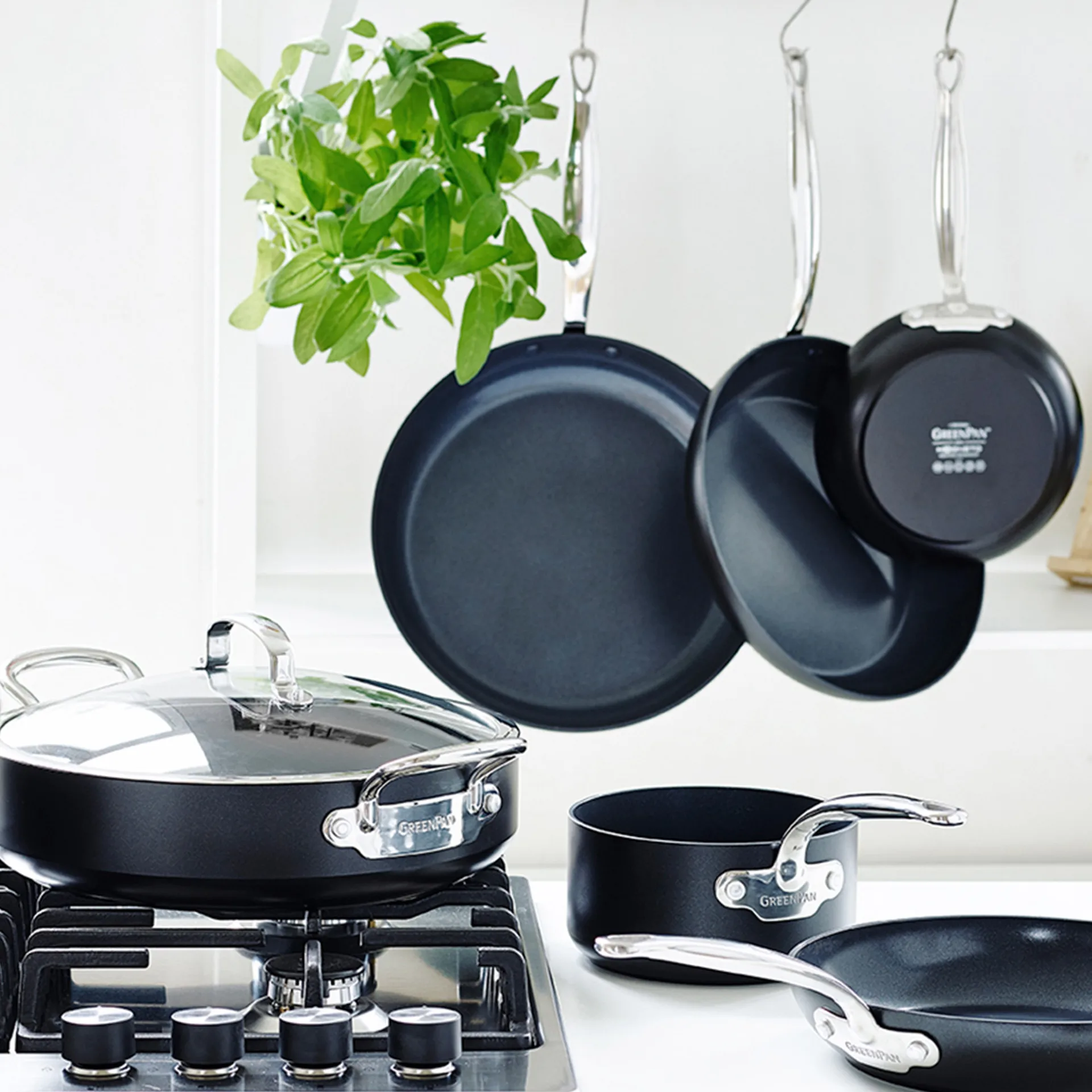 Sartén para pancakes Barcelona, 28 cm GreenPan
