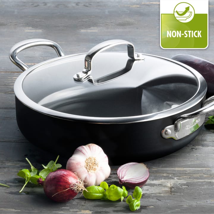 Sartén para saltear con tapa Barcelona, 30 cm GreenPan