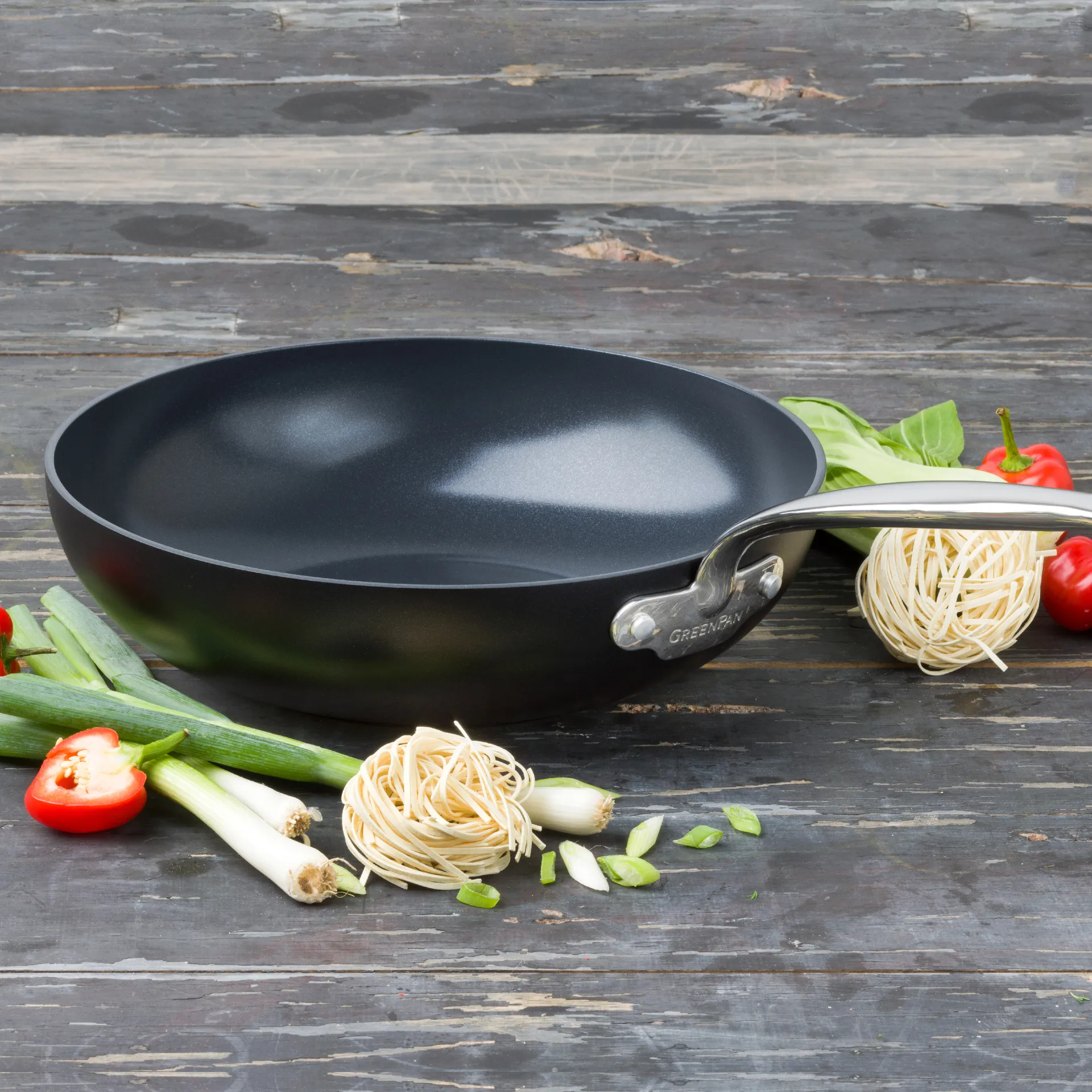 Sartén wok Barcelona, 28 cm GreenPan