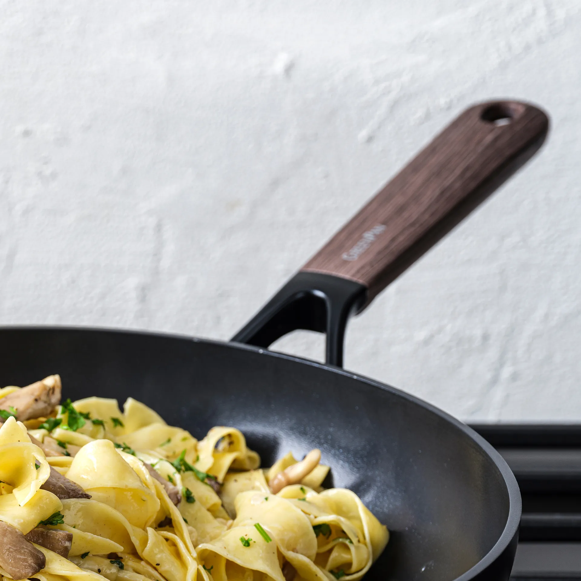 Sartén wok Eco Smartshape 28 cm, Dark wood GreenPan