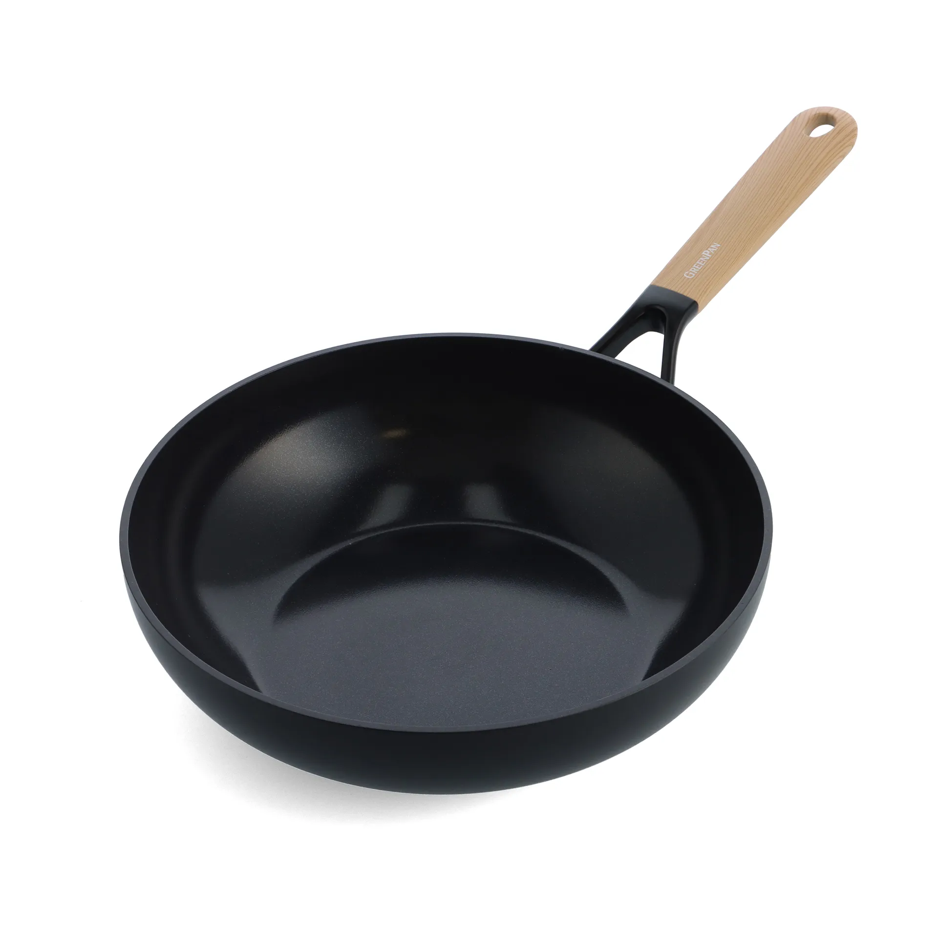 Sartén wok Eco Smartshape 28 cm, Light wood GreenPan