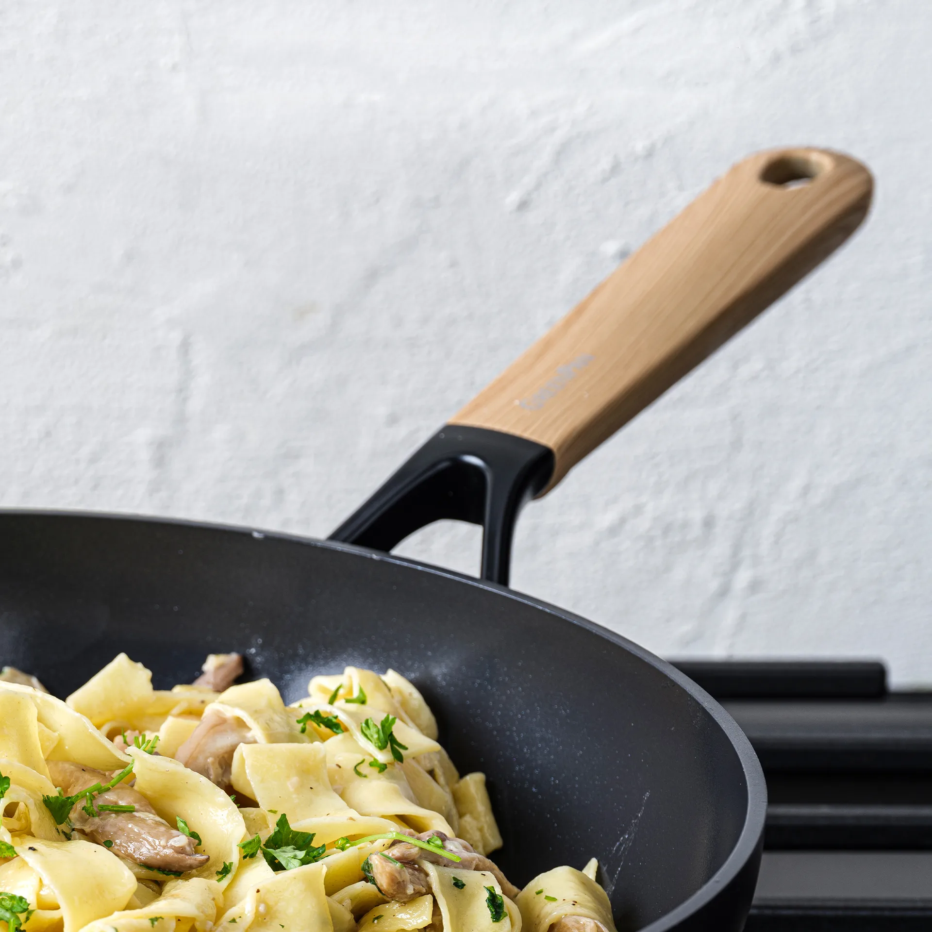 Sartén wok Eco Smartshape 28 cm, Light wood GreenPan