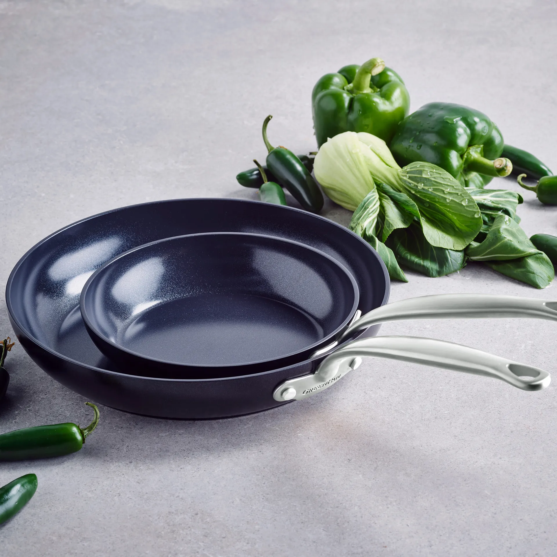 Set de sartenes Barcelona, 20 + 28 cm GreenPan