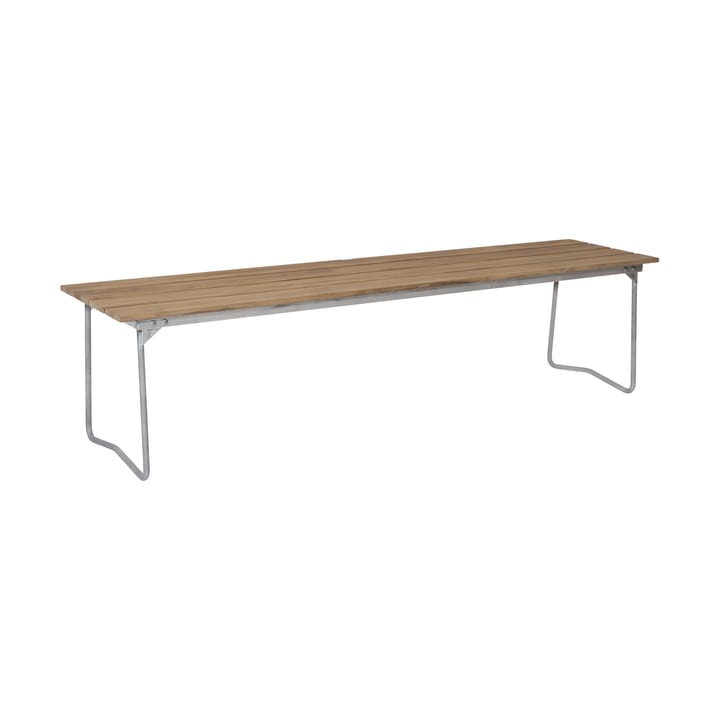 Banco 9 - Teca-170 cm-galvanizada en caliente - Grythyttan Stålmöbler
