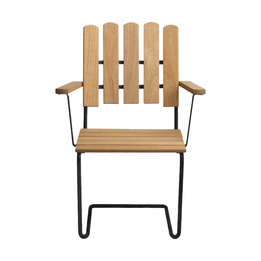 Butaca A2, Roble aceitado-negro Grythyttan Stålmöbler