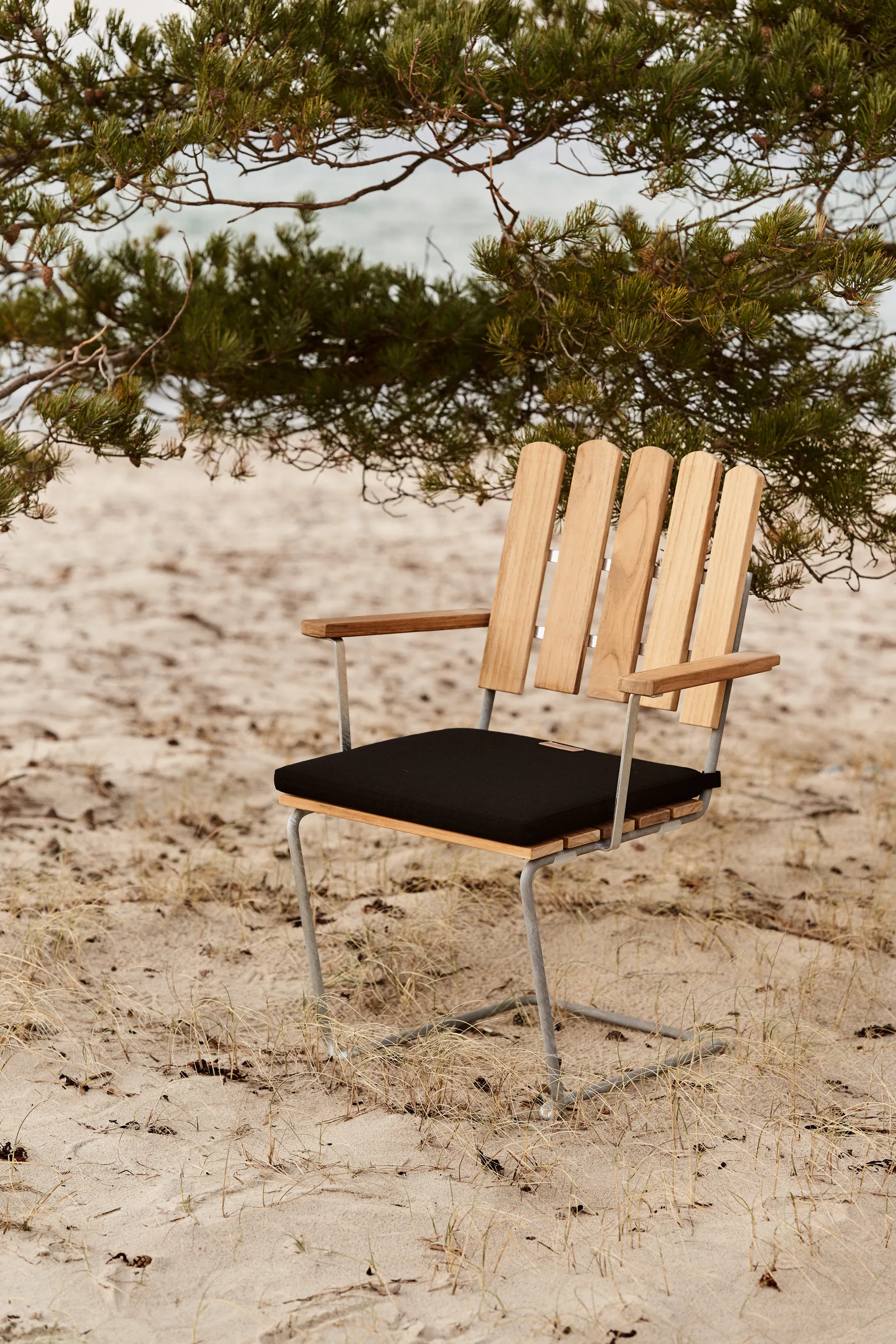 Cojín de asiento A2, Negra Grythyttan Stålmöbler