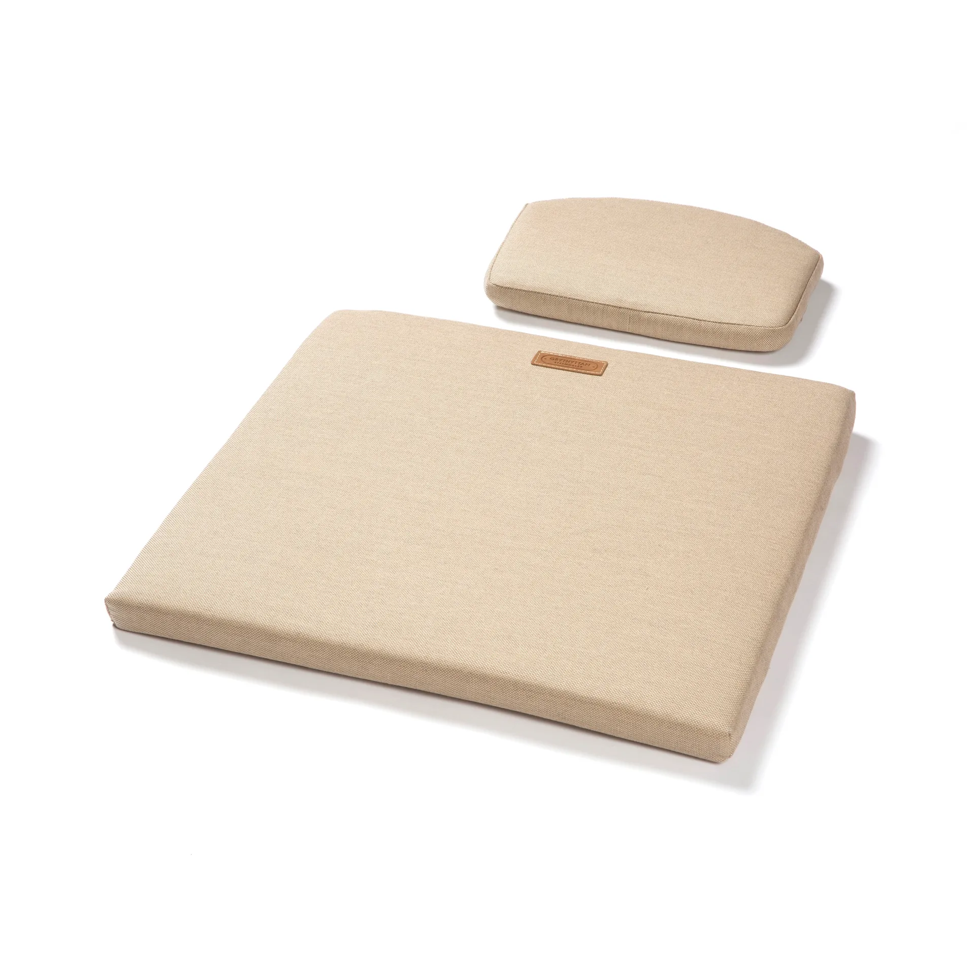 Conjunto de cojines para cuello y asiento A3, Sunbrella beige Grythyttan Stålmöbler