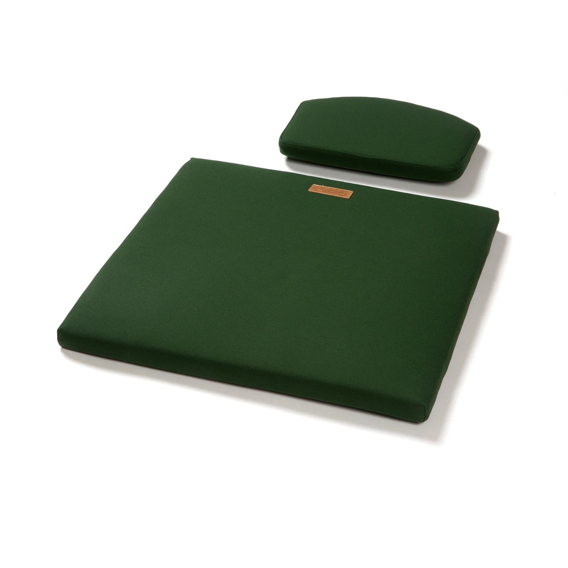 Conjunto de cojines para cuello y asiento A3, Sunbrella verde Grythyttan Stålmöbler