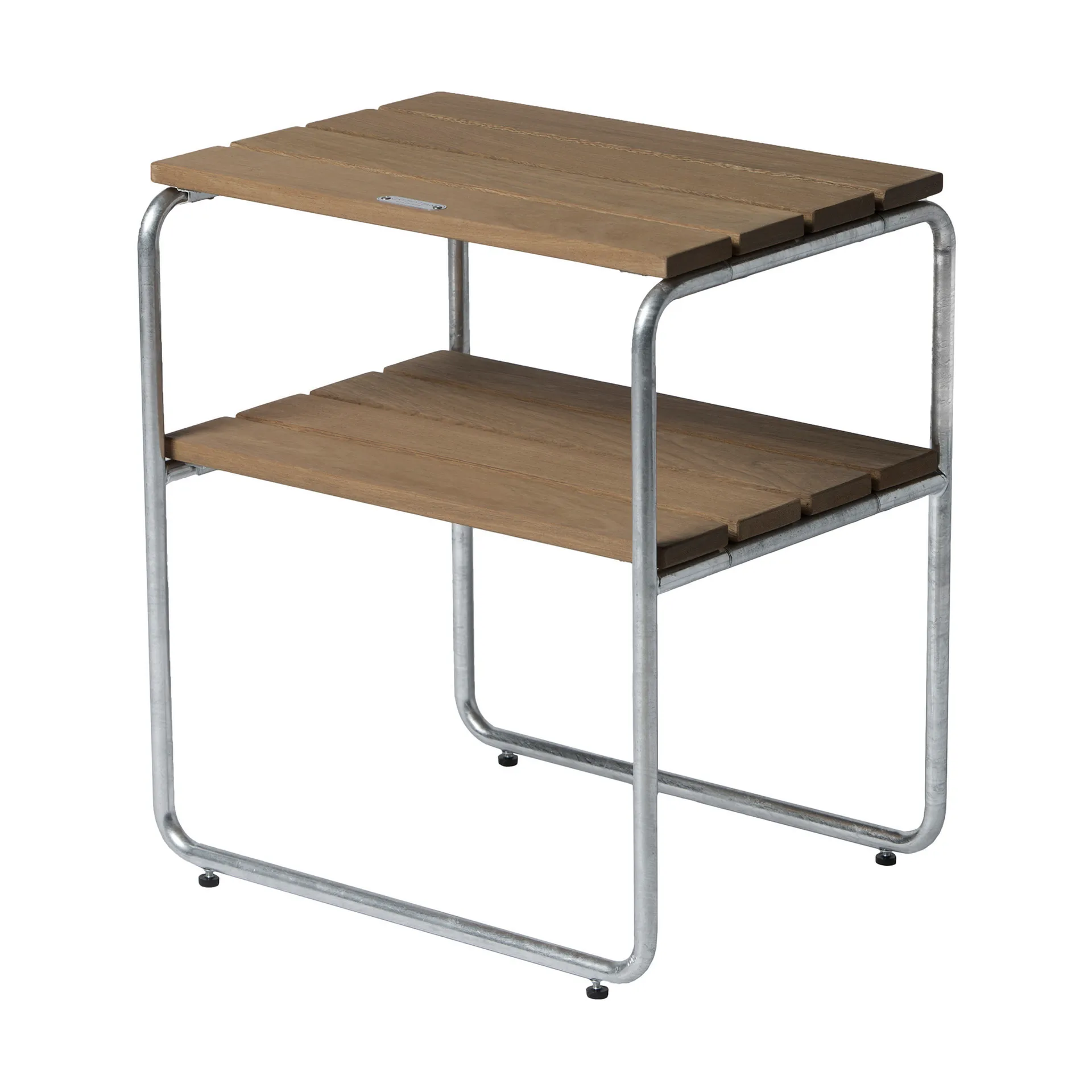 Mesa auxiliar Grythyttan, Roble aceitado - estructura galvanizada en caliente Grythyttan Stålmöbler