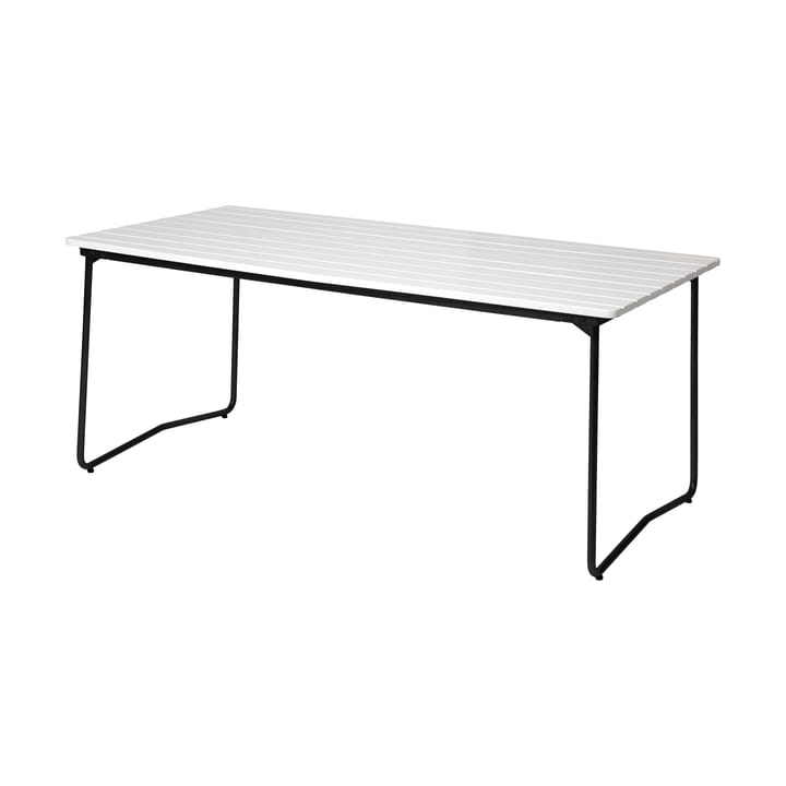 Mesa de comedor B31 170  - Roble lacado blanco-negro - Grythyttan Stålmöbler