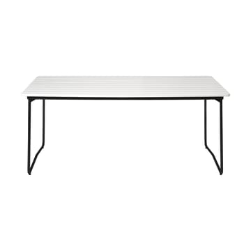 Mesa de comedor B31 170  - Roble lacado blanco-negro - Grythyttan Stålmöbler