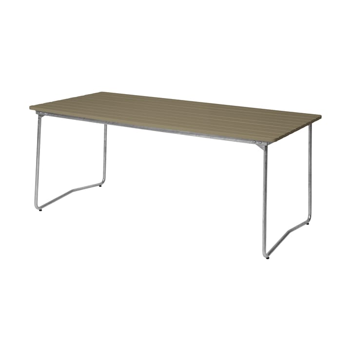 Mesa de comedor B31 170  - Verde claro roble-acero galvanizado - Grythyttan Stålmöbler