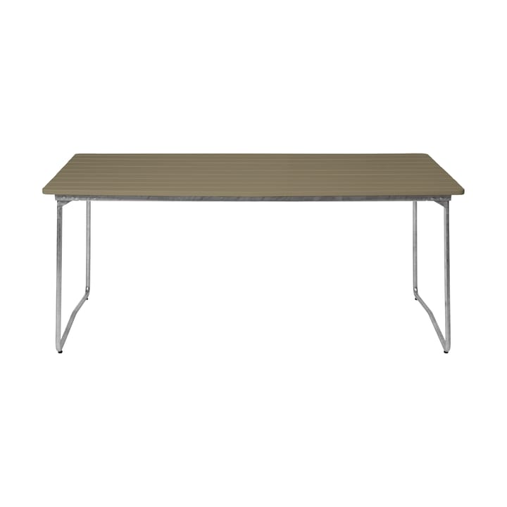 Mesa de comedor B31 170 , Verde claro roble-acero galvanizado Grythyttan Stålmöbler