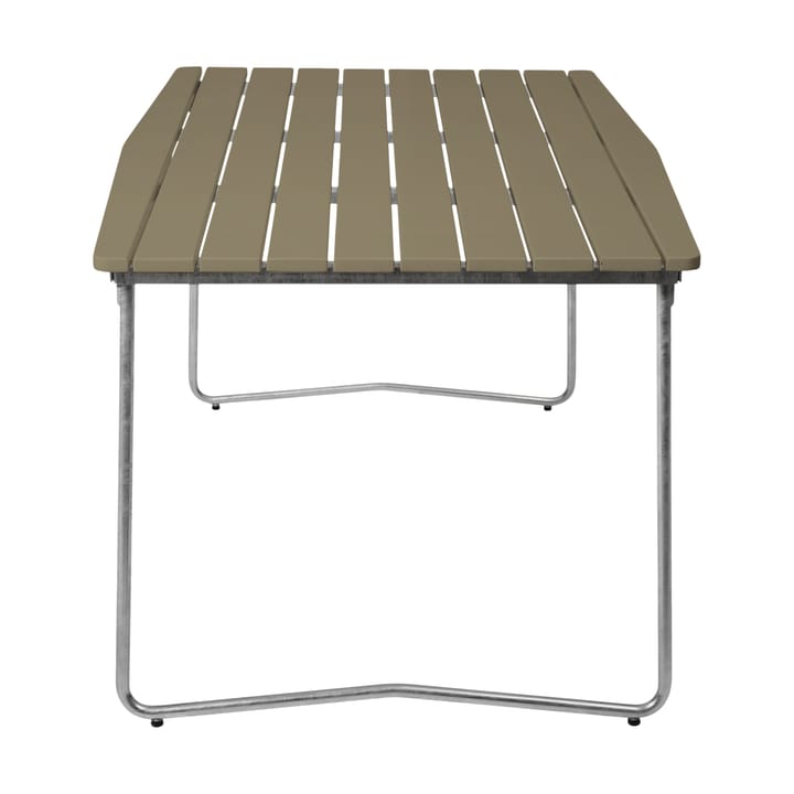 Mesa de comedor B31 170 , Verde claro roble-acero galvanizado Grythyttan Stålmöbler
