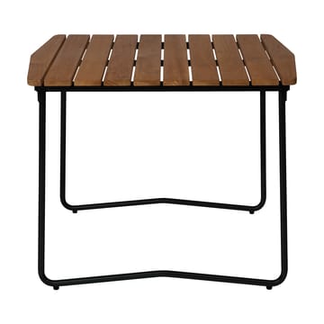 Mesa de comedor B31 84  - Teca sin tratar-negro - Grythyttan Stålmöbler