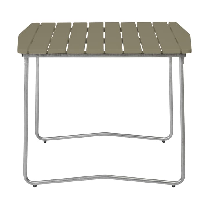 Mesa de comedor B31 84 , Verde claro roble-galvanizada en caliente Grythyttan Stålmöbler