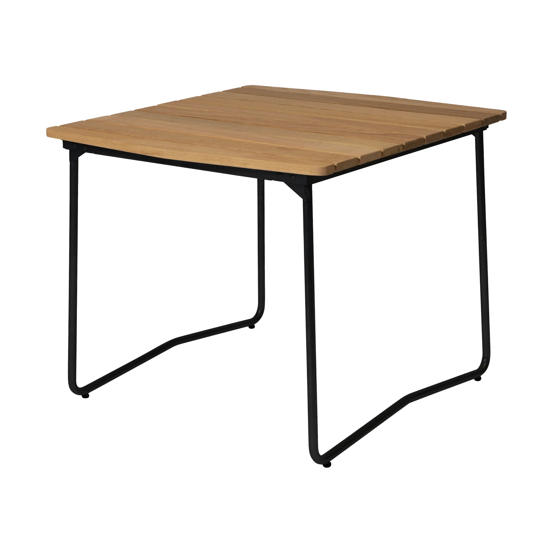 Mesa de comedor B31, Roble aceitado-negro Grythyttan Stålmöbler