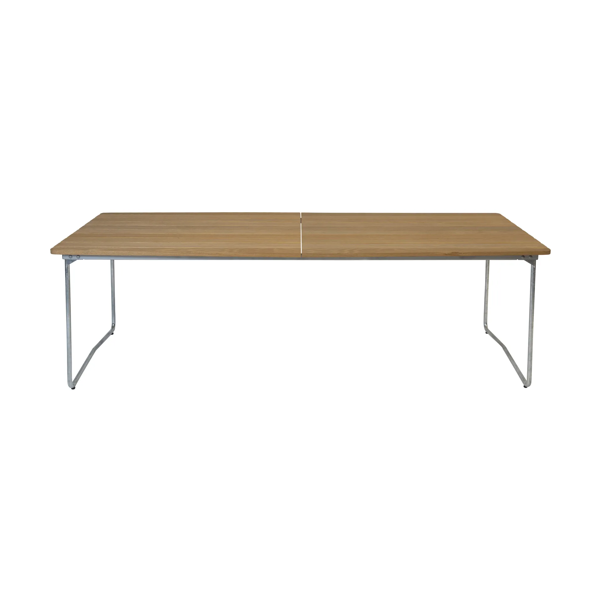 Mesa de comedor B31, Roble aceitado-patas galvanizadas Grythyttan Stålmöbler