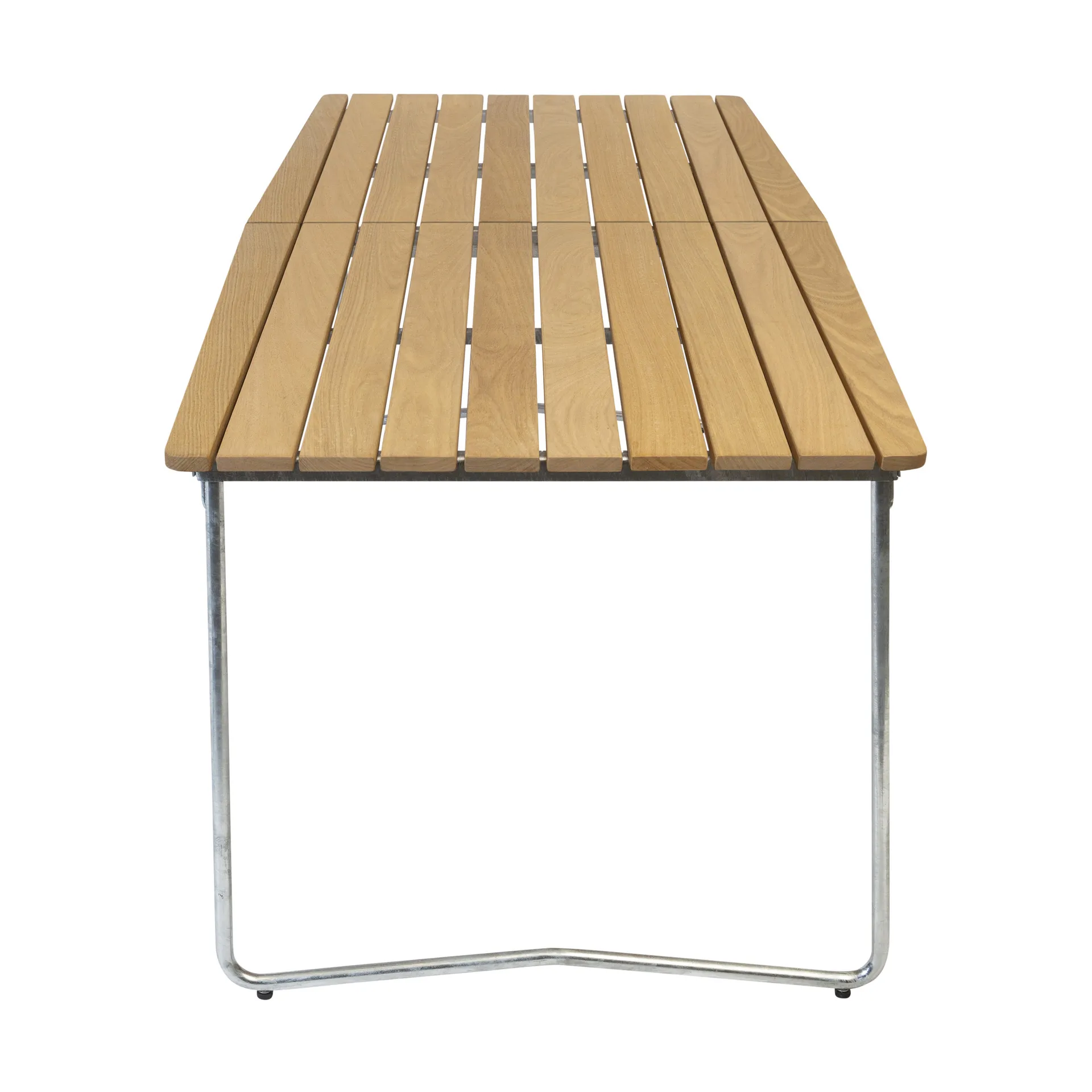 Mesa de comedor B31, Roble aceitado-patas galvanizadas Grythyttan Stålmöbler
