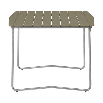 Mesa de comedor B31 - Verde claro roble-galvanizada en caliente - Grythyttan Stålmöbler