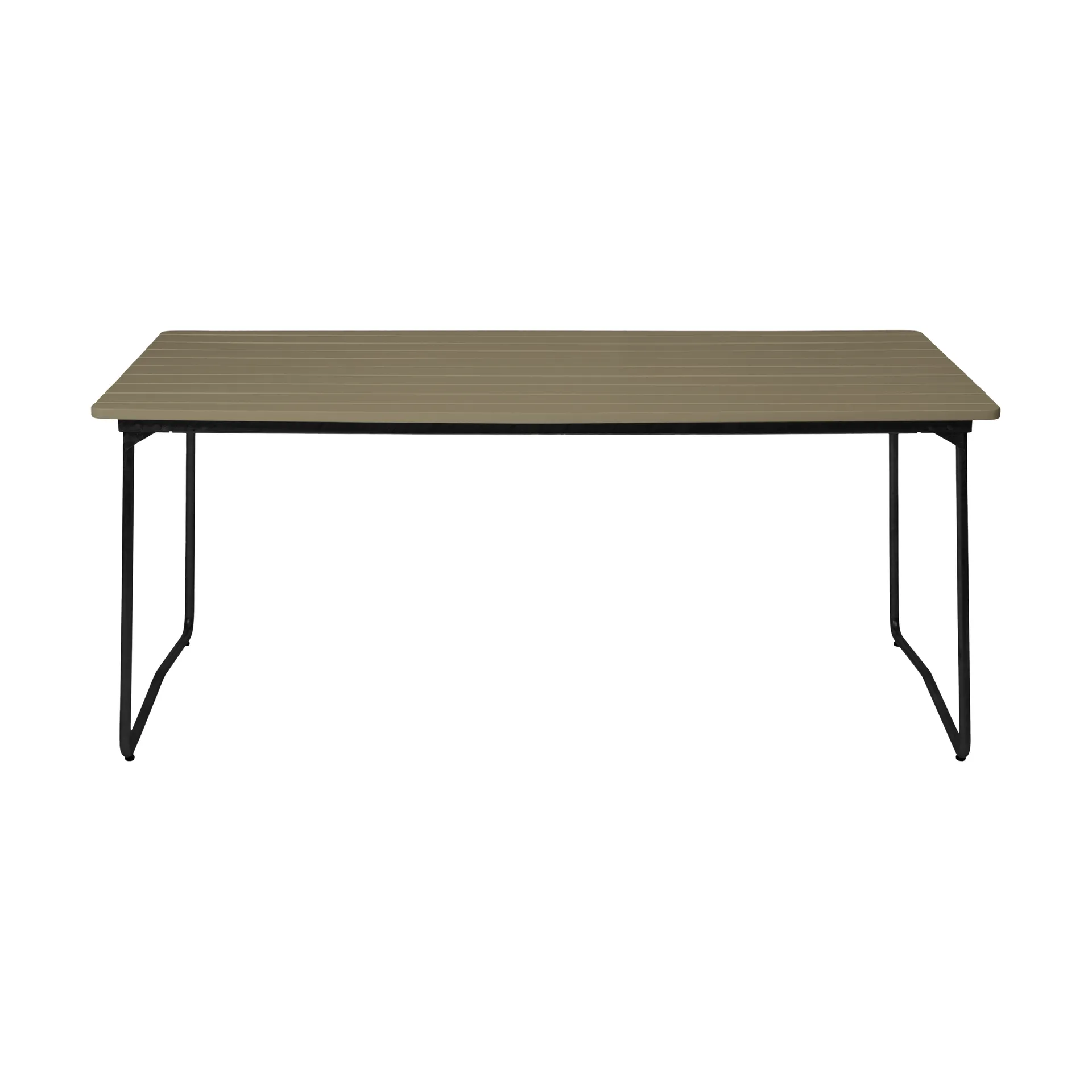 Mesa de comedor B31, Verde claro roble-negro Grythyttan Stålmöbler