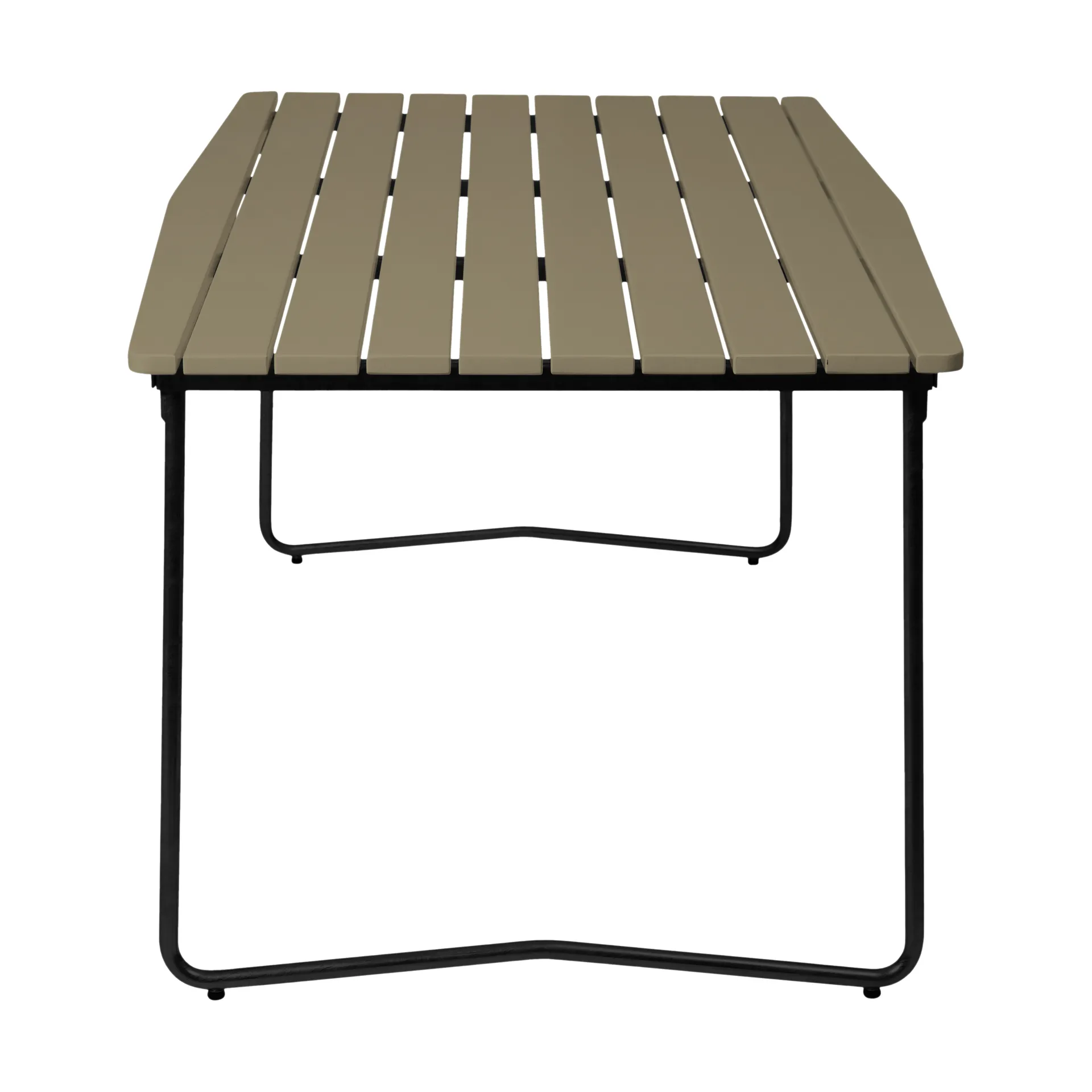 Mesa de comedor B31, Verde claro roble-negro Grythyttan Stålmöbler