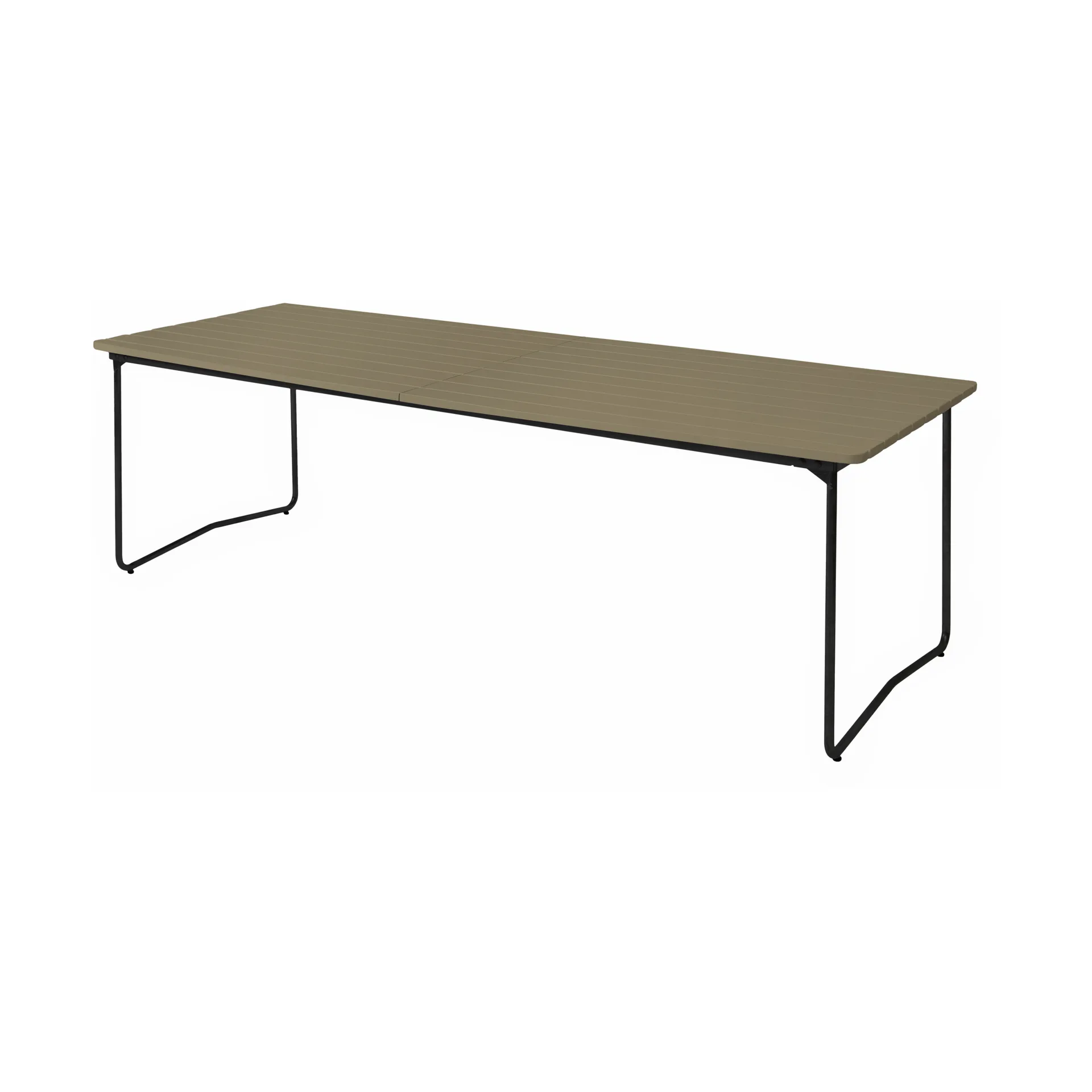 Mesa de comedor B31, Verde claro roble-negro Grythyttan Stålmöbler