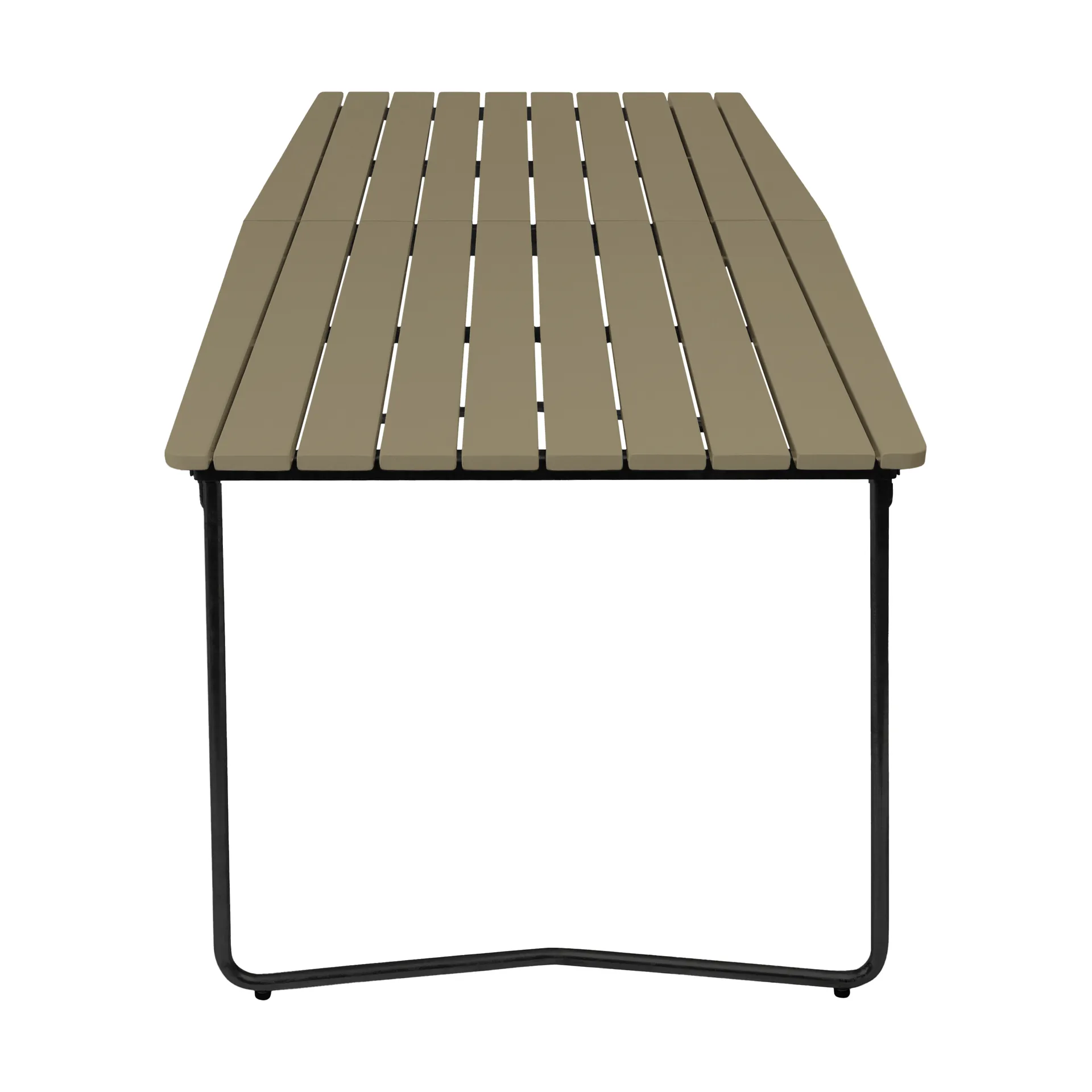 Mesa de comedor B31, Verde claro roble-negro Grythyttan Stålmöbler