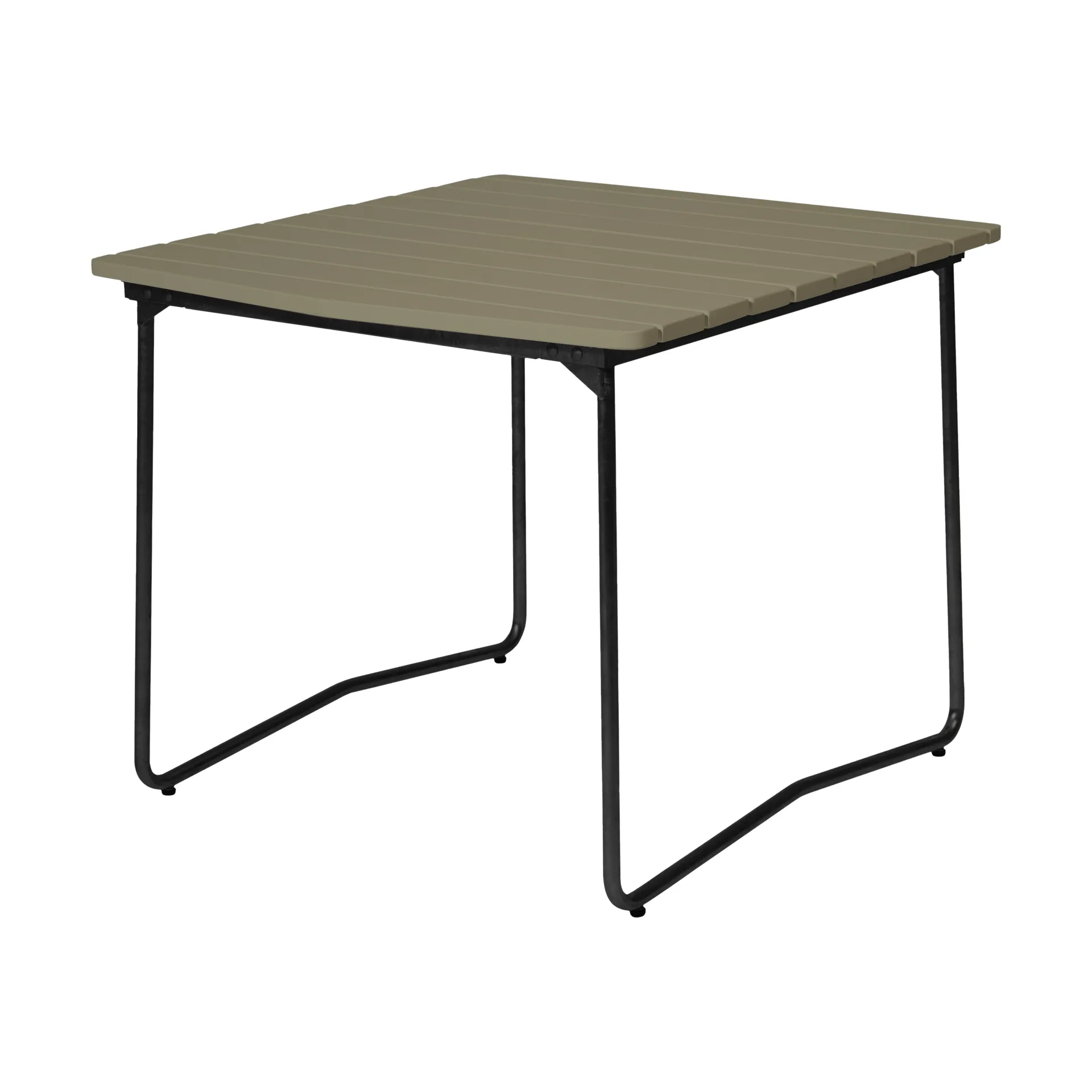 Mesa de comedor B31, Verde claro roble-negro Grythyttan Stålmöbler
